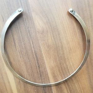 MANGO silver statement necklace